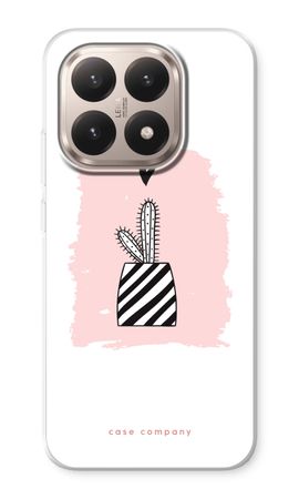 Black and white cactus