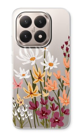 Painted wildflowers
