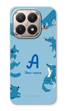Playful Dogs Monogram