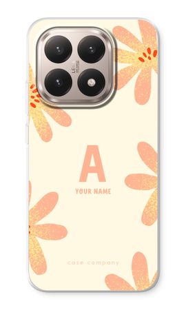 Peach Blossom Monogram