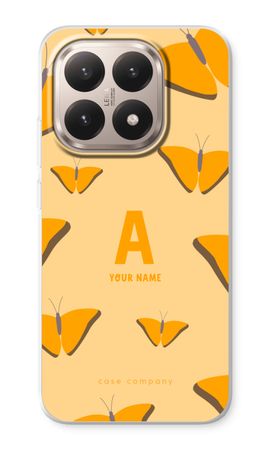 Amber Butterflies Monogram