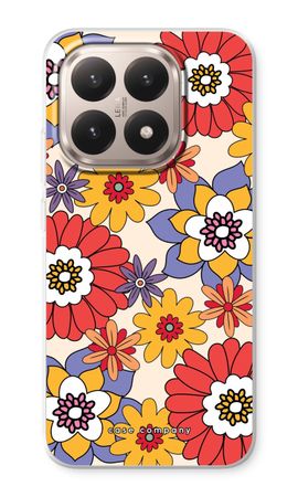 Retro Flowers - Yellow