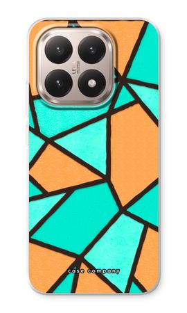 Stained glass - Orange