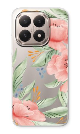 Soft pink flowers