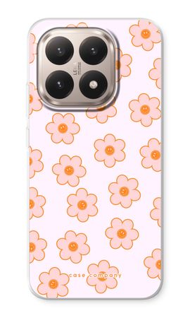 Pink Smiley Flower