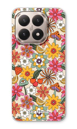 Retro Flowers N°2 - Yellow