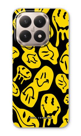 Melting smiley - Yellow