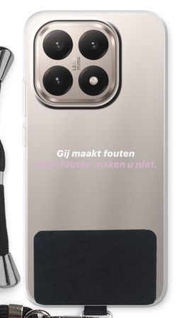 Fouten maken u niet