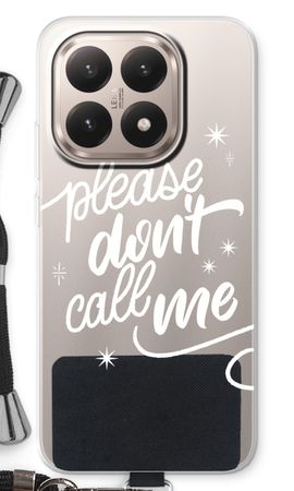 Don't call