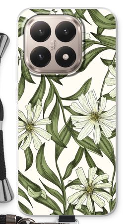 White flower pattern