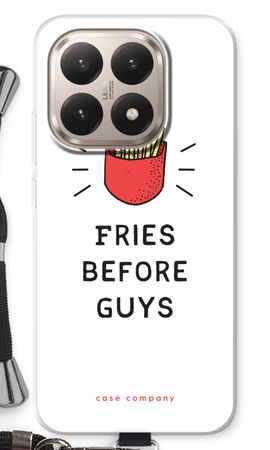 Fries before guys