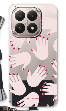 Hands pink