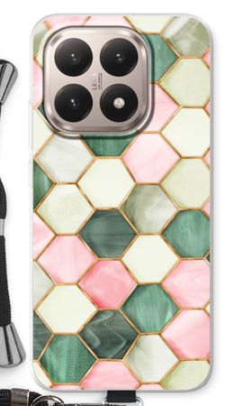 Hexagons in stained glass