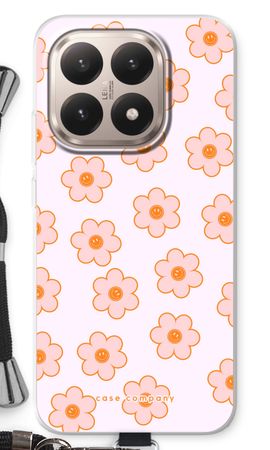 Pink Smiley Flower