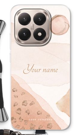 Gold Spots Namecase - Blush