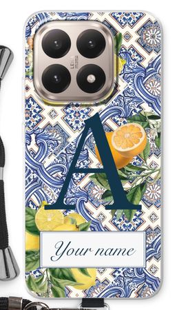 Monogram Blue tiles