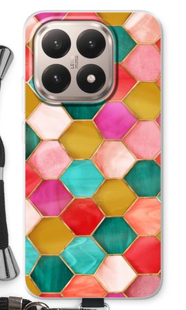 Hexagons in stained glass