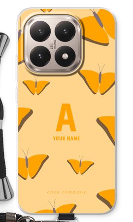Amber Butterflies Monogram