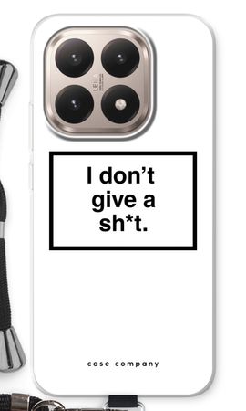 Don't give a shit