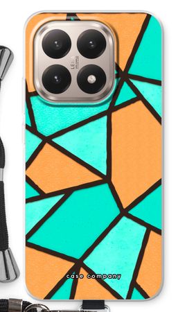 Stained glass - Orange