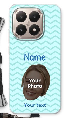 Personalized Face - Stripes Pattern
