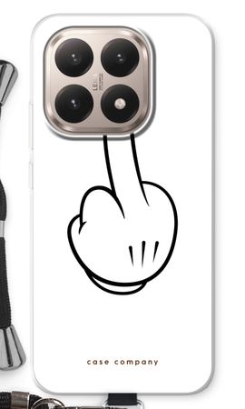 Middle finger white