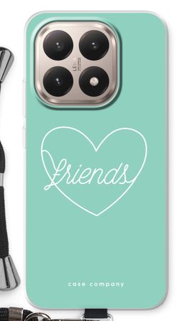 Friends heart pastel