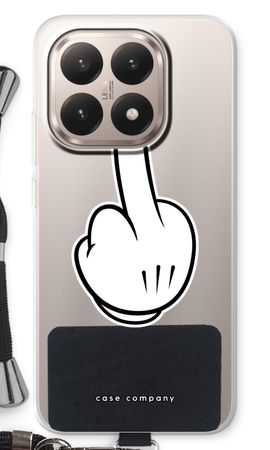 Middle finger black