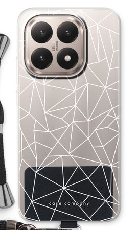 Geometric lines white