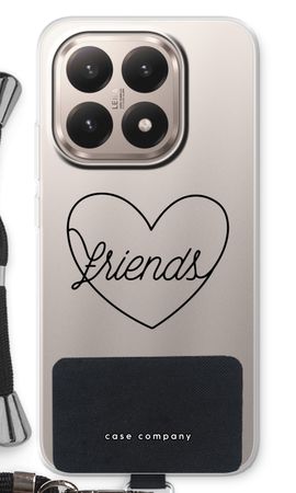 Friends heart black