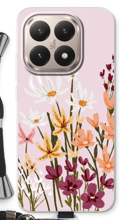Painted wildflowers