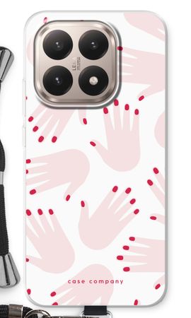 Hands pink