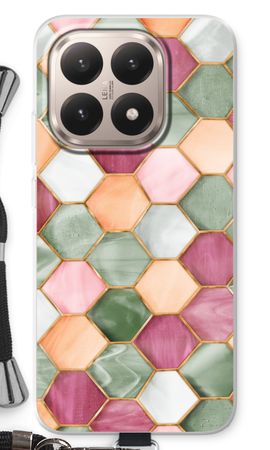 Hexagons in stained glass