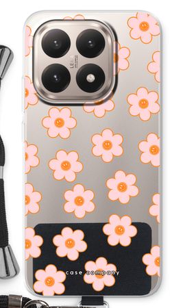Pink Smiley Flower