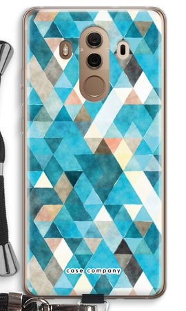 Coloured triangles blue