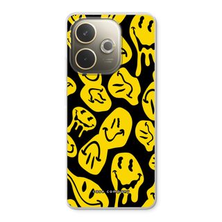 Melting smiley - Yellow