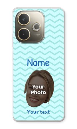 Personalized Face - Stripes Pattern