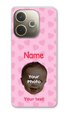 Personalized Face - Hearts N°2