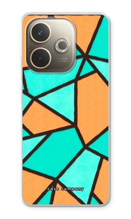 Stained glass - Orange