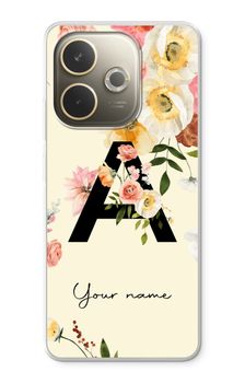 Flirty Flowers Monogram