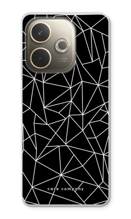 Geometric lines white