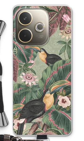 Tropical jungle toucan