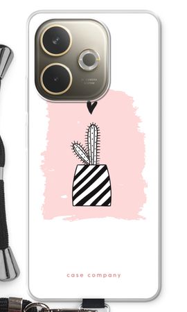 Black and white cactus