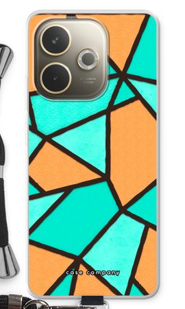 Stained glass - Orange