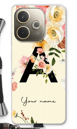 Flirty Flowers Monogram