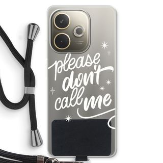 Don't call