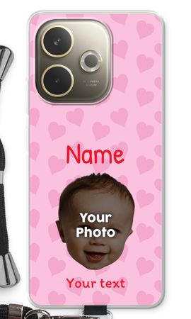 Personalized Face - Hearts N°2