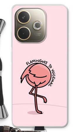 Flamingoes to voicemail