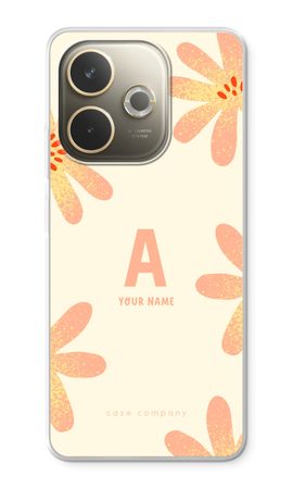Peach Blossom Monogram
