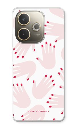 Hands pink